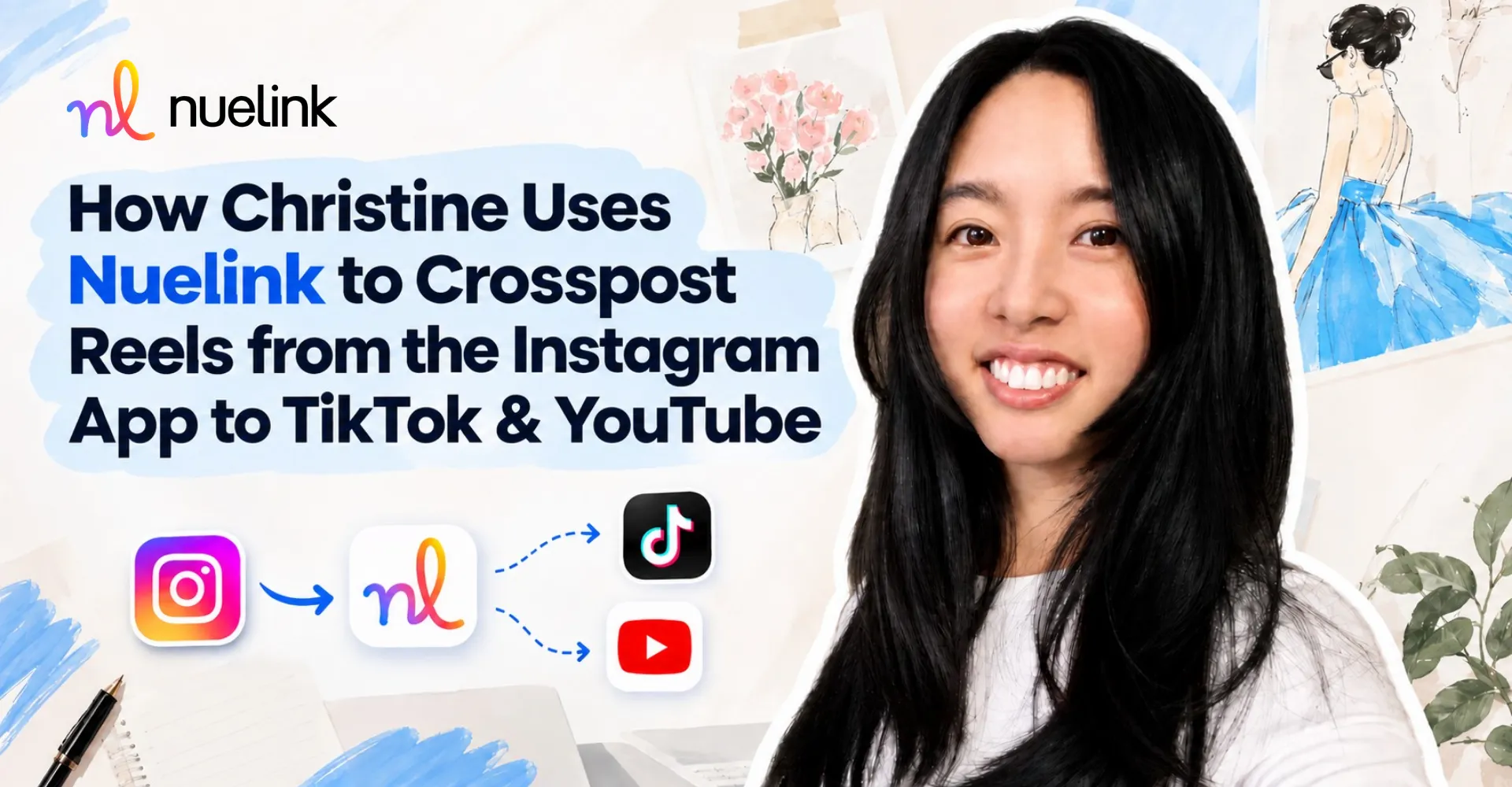 How Christine Crossposts Reels from the Instagram App to TikTok & YouTube