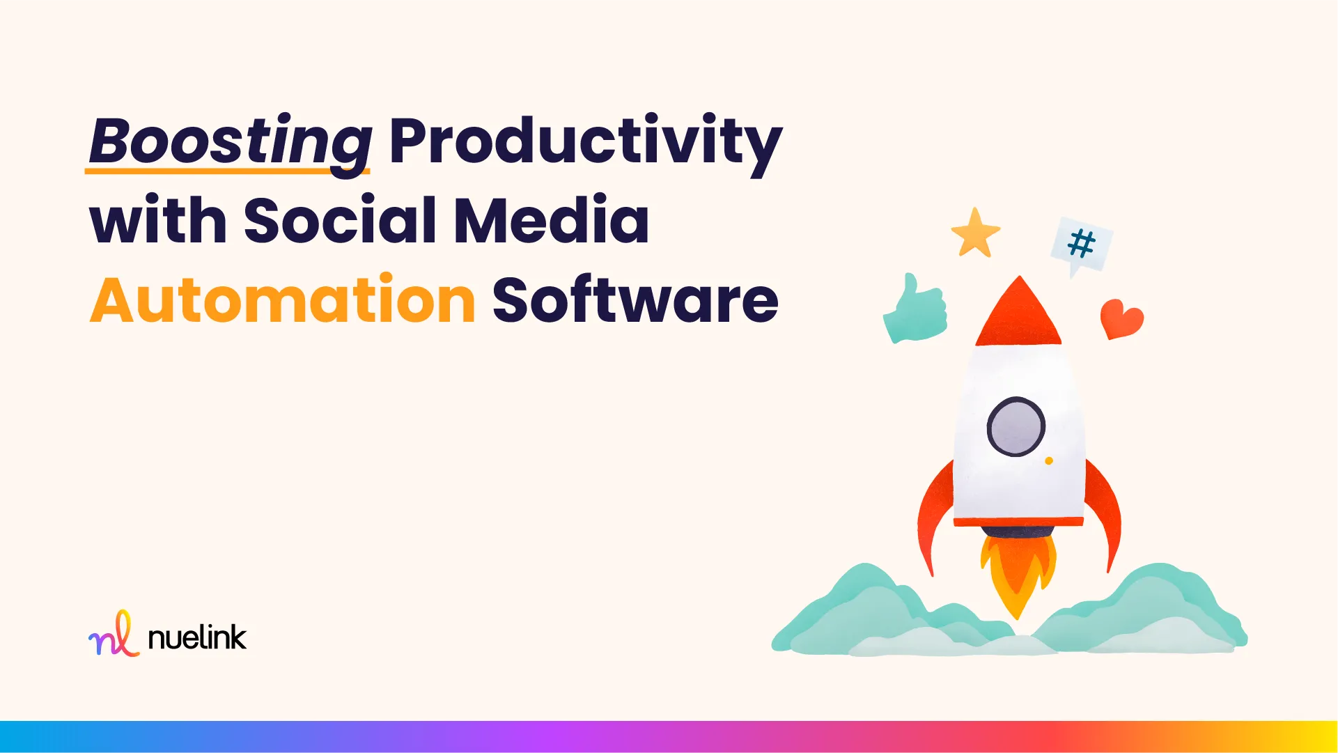Social media automation software