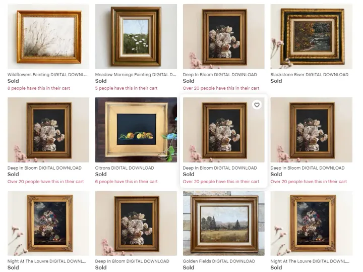 Etsy Digital Painting