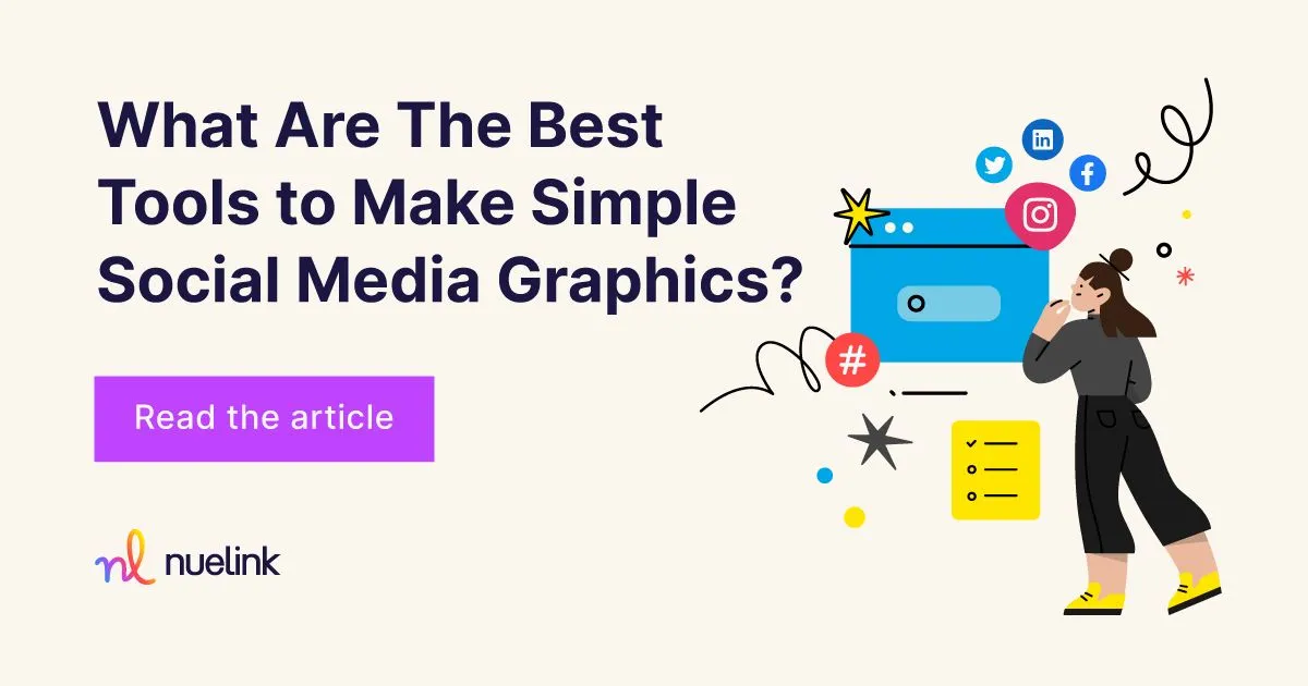 What are the best tools to make simple social media graphics?