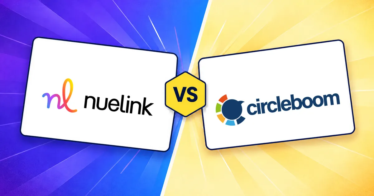 Nuelink vs Circleboom: Scheduling, Automation, AI & Pricing Compared