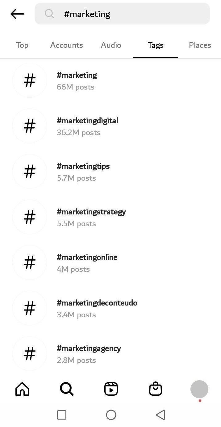 How to find trending hashtags on Instagram