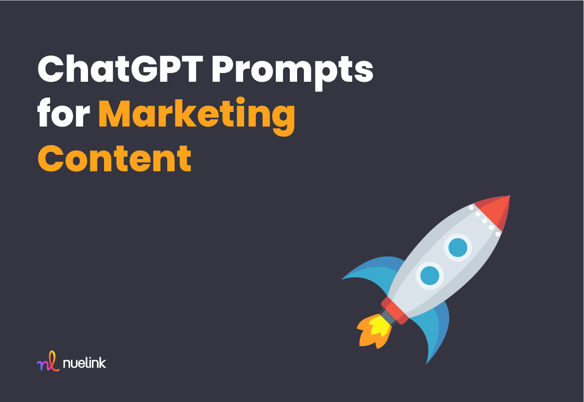 ChatGPT Prompts for marketing content