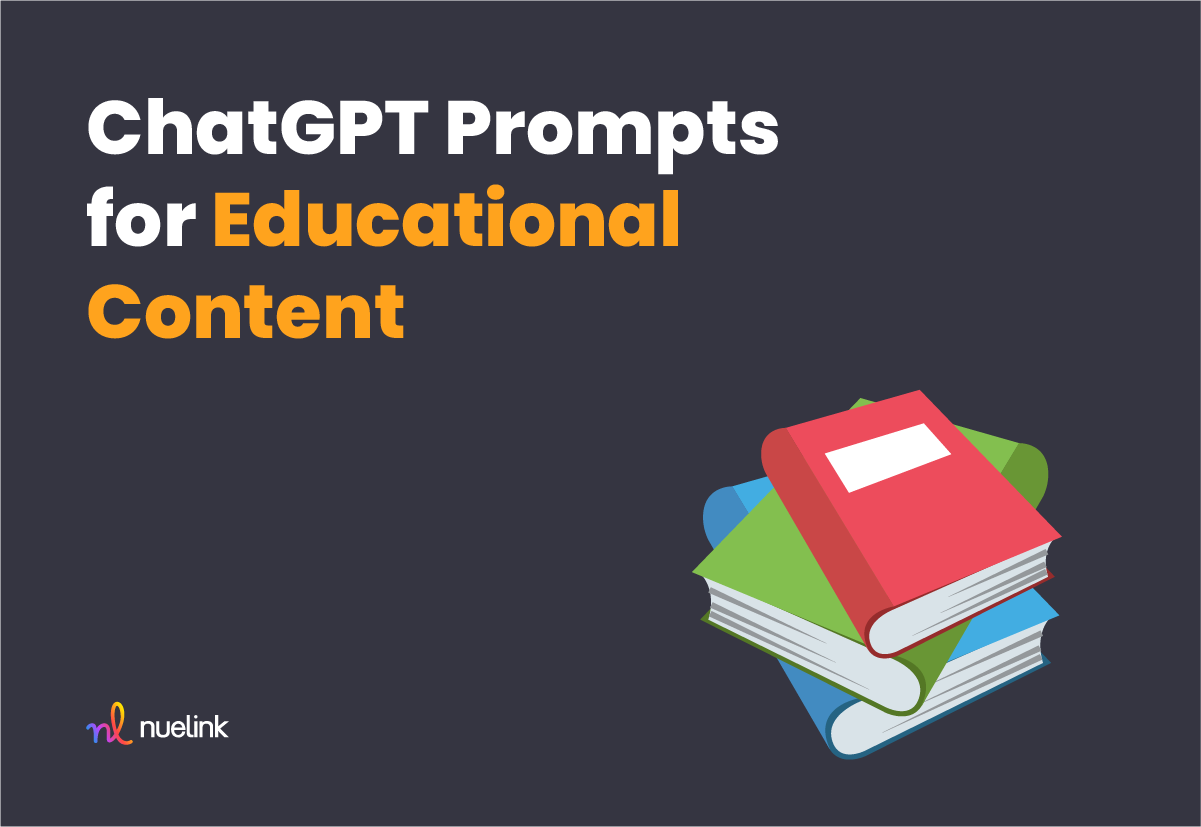 ChatGPT prompts for educational content