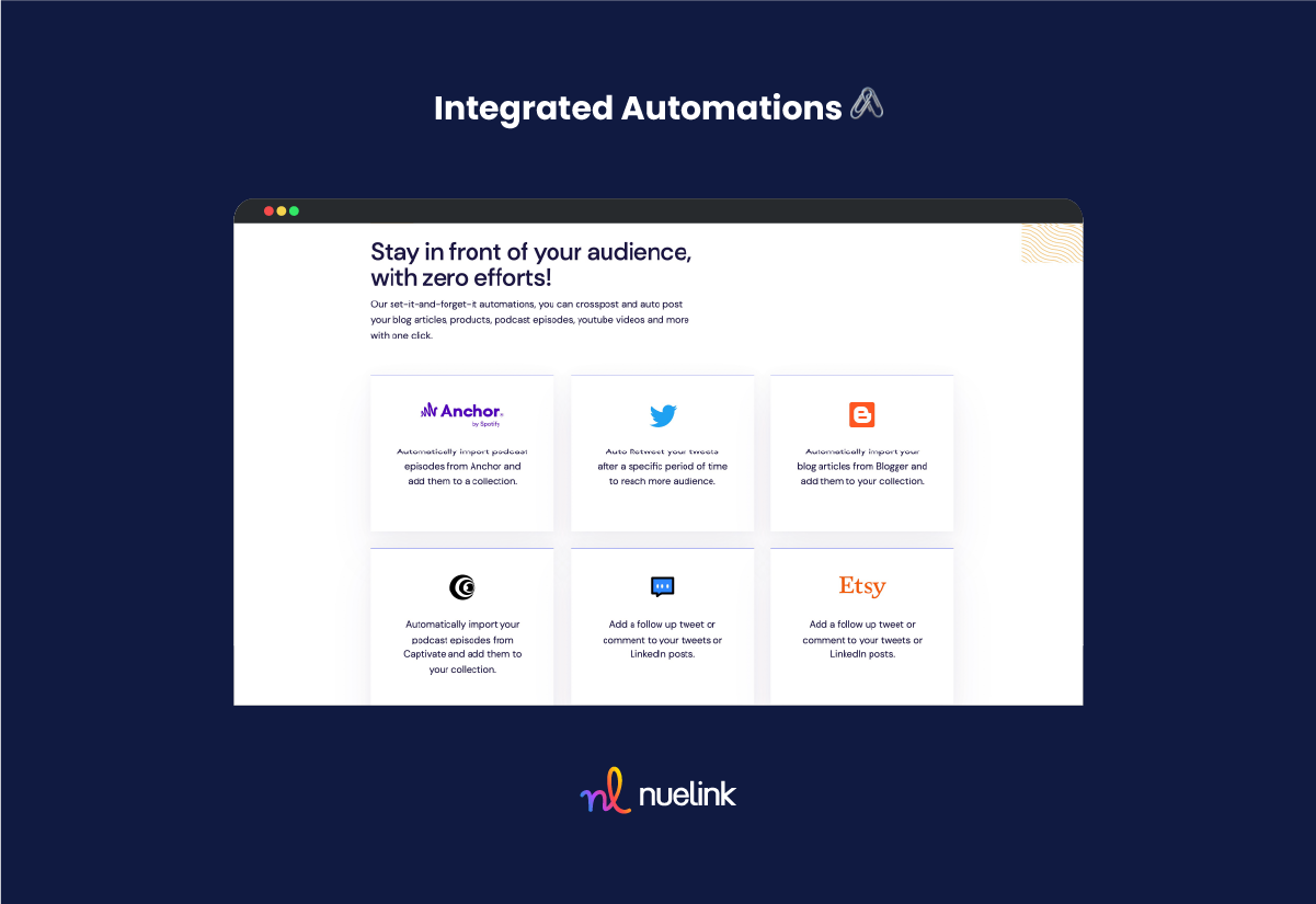 Nuelink Integrated Automation