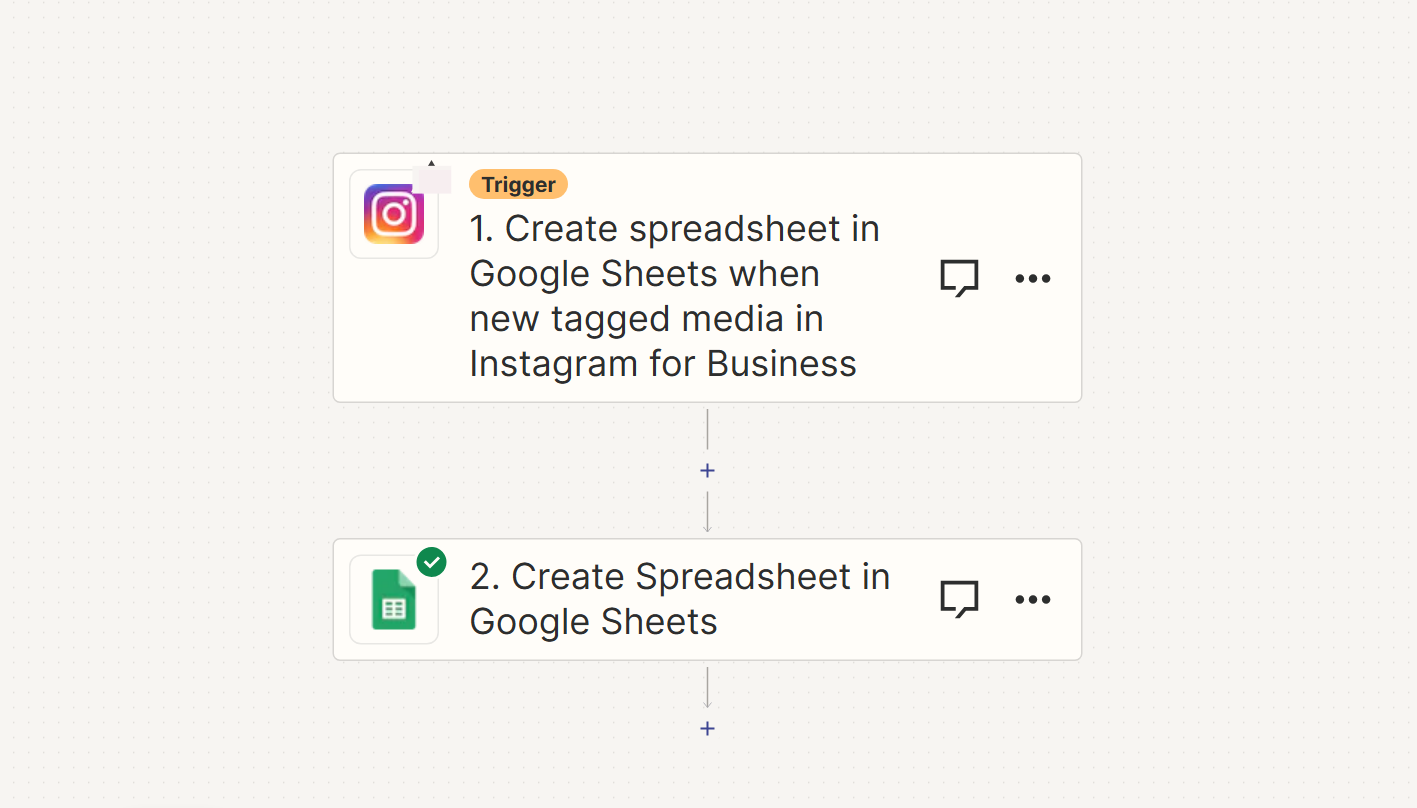 Instagram to Spreadsheet