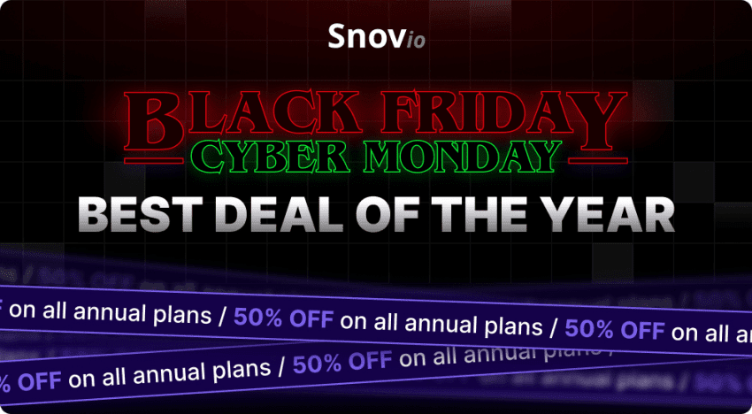 Snov.io Black Friday