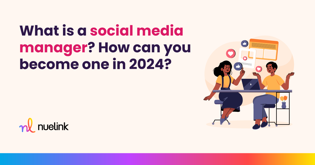Becoming a social media manager