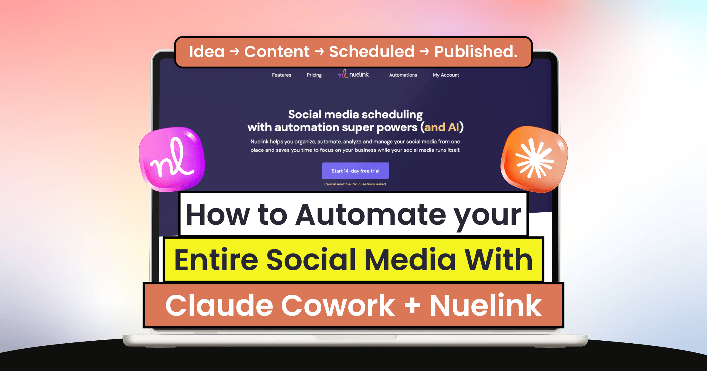 Automate Social Media With Claude Cowork + Nuelink