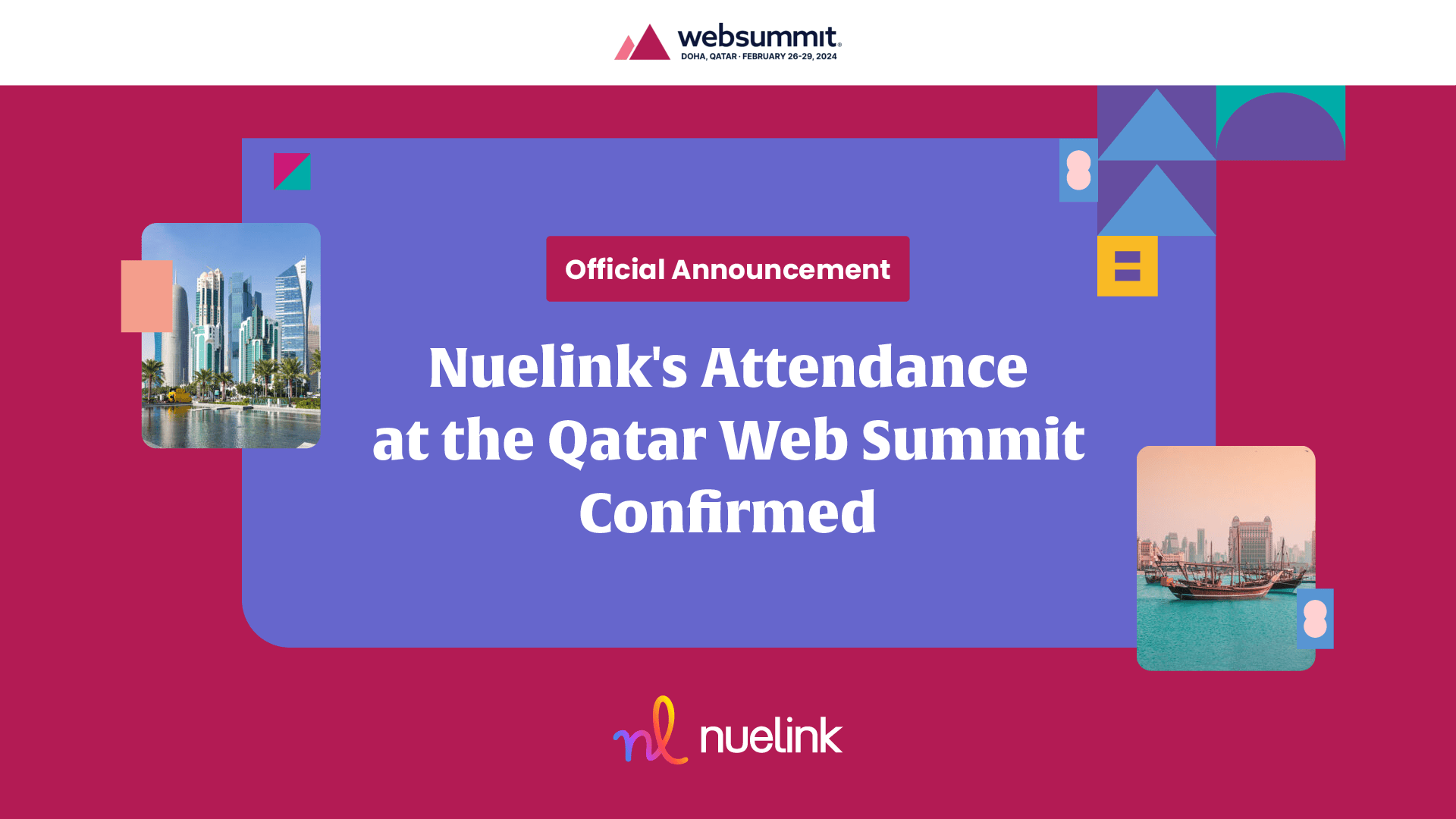 Nuelink's Attendance at the Qatar Web Summit