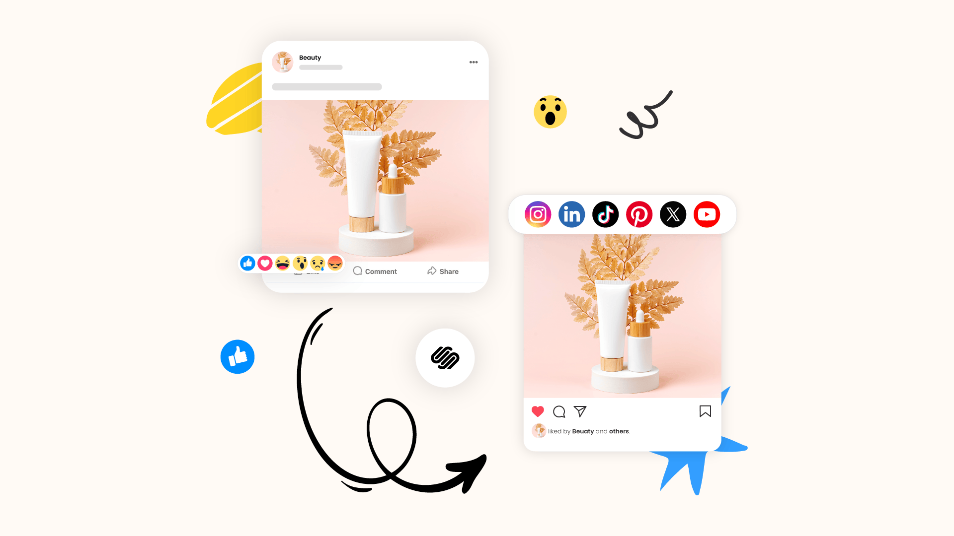 How to Automatically Share Squarespace Products on Social Media in 2025 post image