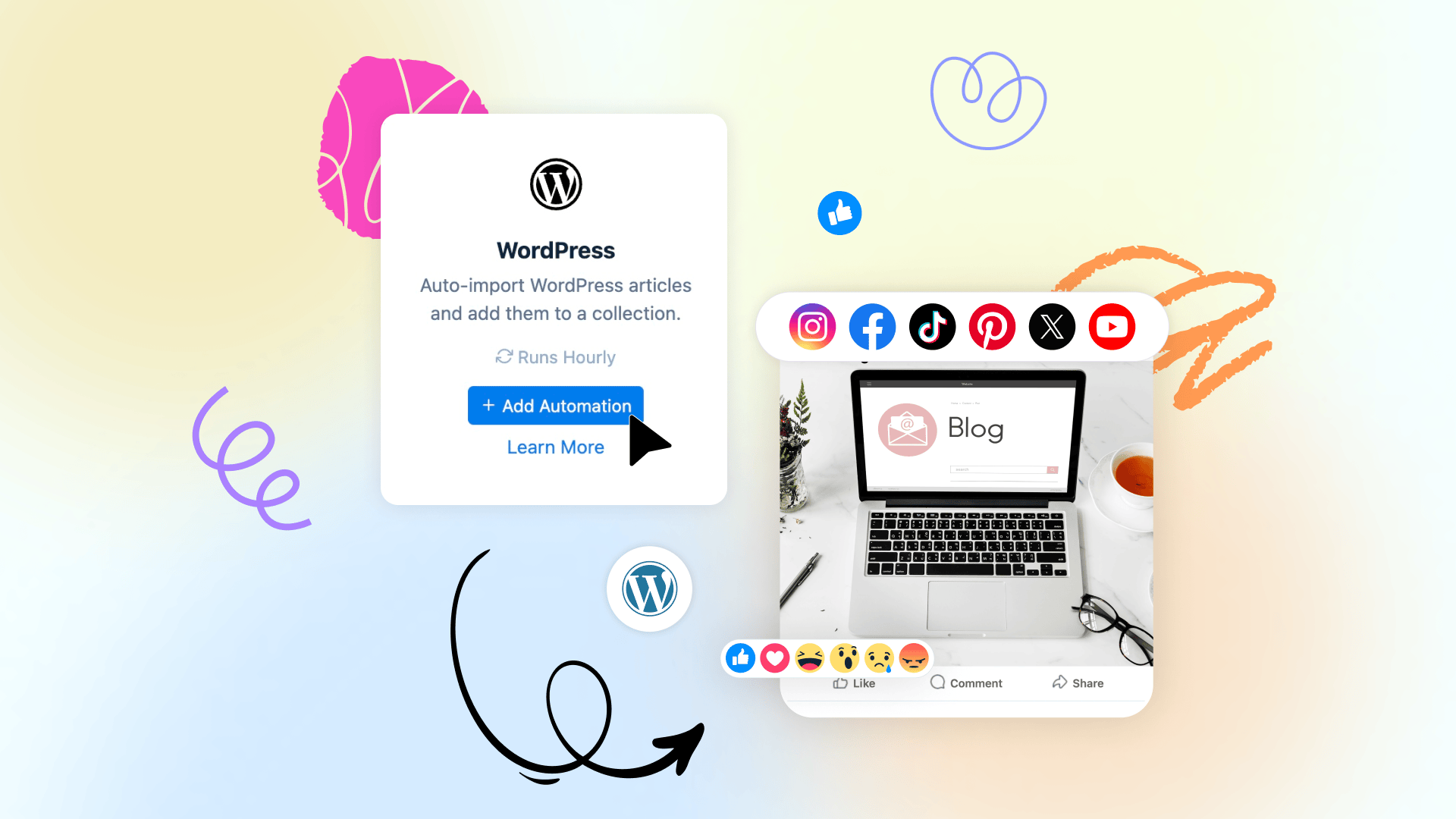 How to Auto-Post WordPress Blog Articles on Social Media in 2025 post image
