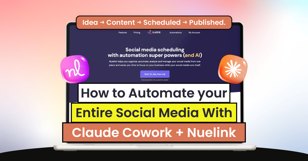 Automate Social Media With Claude Cowork + Nuelink