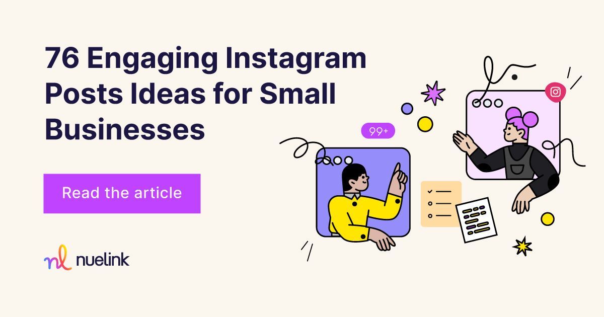 Engaging Instagram Posts Ideas For Small Businesses