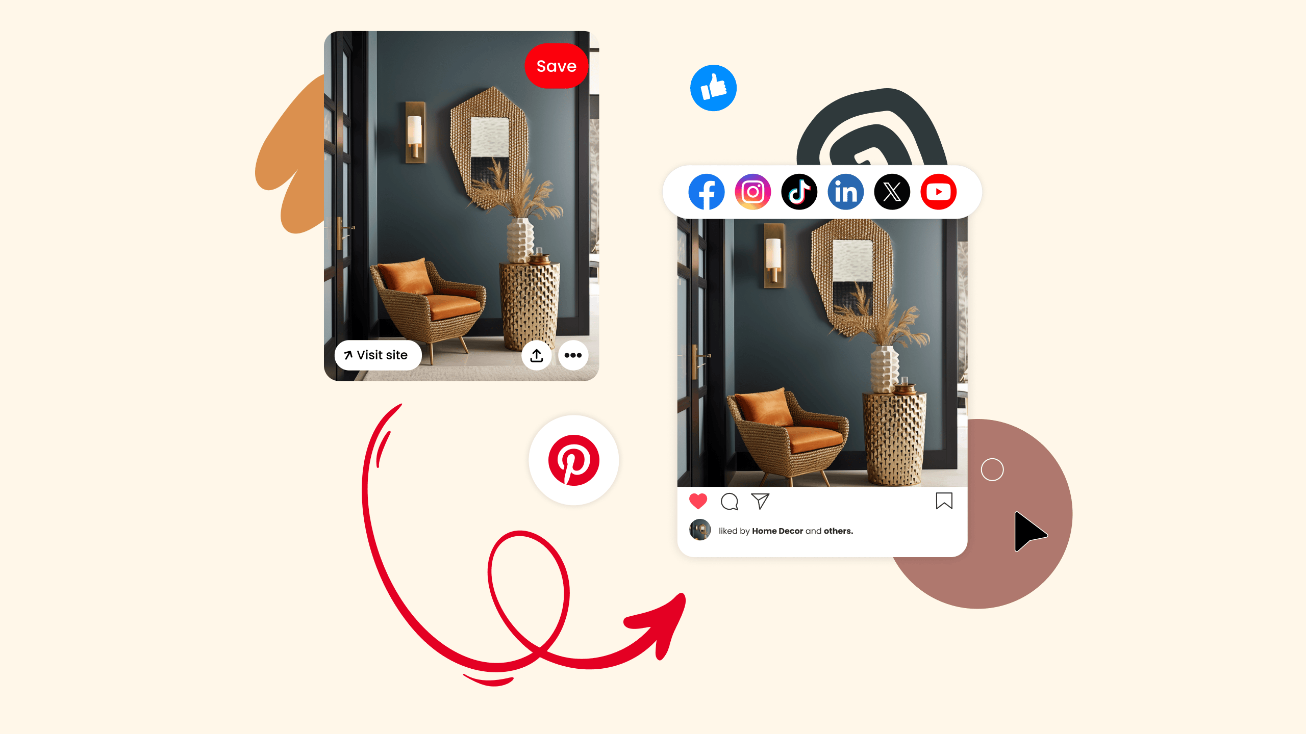 How to Post on Pinterest and Other Social Media at the Same Time