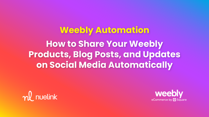 Weebly Automation
