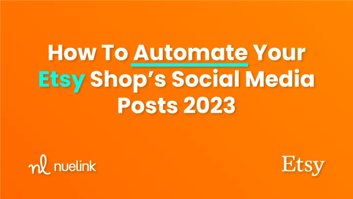 Etsy automation